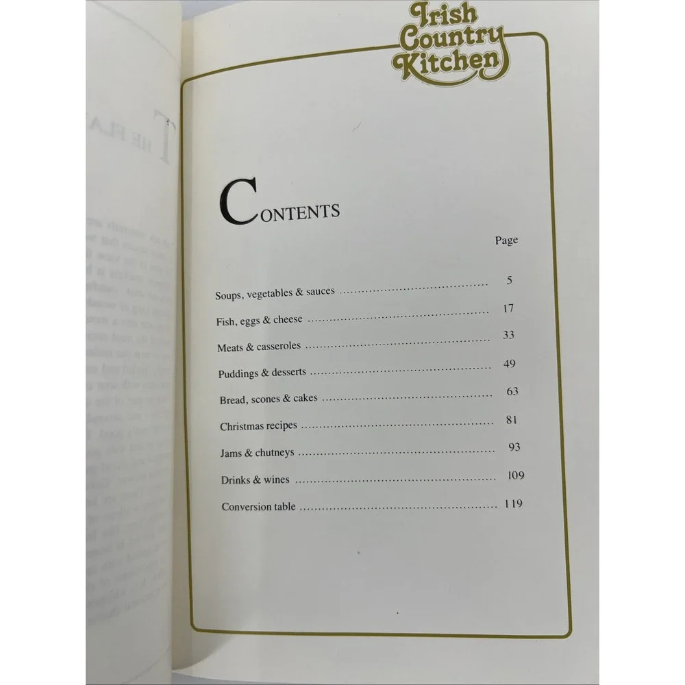 Vintage Cookbook Irish‎ Country Kitchen MAC Publications Dublin Ireland